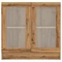 Armario libros madera ingeniería roble artisan 82,5x30,5x80 cm de , Librerías y estanterías - Ref: Foro24-856155, Precio: 88,...