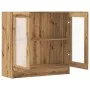 Armario libros madera ingeniería roble artisan 82,5x30,5x80 cm de , Librerías y estanterías - Ref: Foro24-856155, Precio: 88,...
