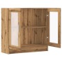 Armario libros madera ingeniería roble artisan 82,5x30,5x80 cm by , Bookcases and shelves - Ref: Foro24-856155, Price: 91,08 ...