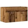 Mueble de lavabo madera de ingeniería envejecida 80x38,5x46 cm by , Bathroom furniture - Ref: Foro24-856211, Price: 53,45 €, ...