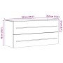 Armario para lavab contrachapada color roble 100x38,5x48 cm von , Badezimmermöbel - Ref: Foro24-856232, Preis: 66,72 €, Rabat...