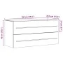 Armario para lavab contrachapada color roble 100x38,5x48 cm von , Badezimmermöbel - Ref: Foro24-856232, Preis: 67,01 €, Rabat...