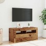 Mueble TV luces LED madera ingeniería envejecida 90x35x40 cm von , TV-Möbel - Ref: Foro24-856321, Preis: 72,48 €, Rabatt: %