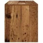 Mueble TV luces LED madera ingeniería envejecida 90x35x40 cm de , Muebles TV - Ref: Foro24-856321, Precio: 71,04 €, Descuento: %