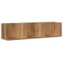 Estante de pared CD madera ingeniería roble artisan 75x18x18 cm von , Regale und Regale - Ref: Foro24-855949, Preis: 23,37 €,...