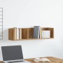 Estante de pared CD madera ingeniería roble artisan 75x18x18 cm by , Shelves and shelves - Ref: Foro24-855949, Price: 24,05 €...