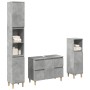 Set muebles de baño 2 piezas madera contrachapada gris hormigón von , Badezimmermöbel - Ref: Foro24-3324949, Preis: 190,12 €,...