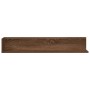 Estantes de pared 2 uds madera roble marrón 100x16,5x16,5 cm de , Estantes y estanterías - Ref: Foro24-860046, Precio: 48,82 €