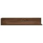 Estantes de pared 2 uds madera roble marrón 100x16,5x16,5 cm von , Regale und Regale - Ref: Foro24-860046, Preis: 45,58 €, Ra...