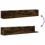 Estantes de pared 2 uds madera roble ahumado 100x16,5x16,5 cm von , Regale und Regale - Ref: Foro24-860044, Preis: 41,61 €, R...