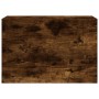 Mueble de pared baño madera ingeniería roble ahumado 60x25x40cm von , Badezimmerwaschtische - Ref: Foro24-860071, Preis: 49,0...
