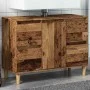 Mueble de lavabo madera ingeniería envejecida 80x33x60 cm von , Badezimmerwaschtische - Ref: Foro24-857126, Preis: 88,02 €, R...
