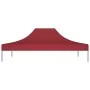 Burgunderrotes Zeltzelt Dach 4x3 m 270 g/m² von vidaXL, Abdeckungen für Zelte und Pavillons - Ref: Foro24-315357, Preis: 28,3...