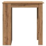 Mesa alta con estante madera roble artisan 102x50x103,5 cm von , Küchen- und Esstische - Ref: Foro24-856761, Preis: 90,15 €, ...