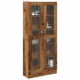 Aparador madera ingeniería madera envejecida 82,5x30,5x185 cm by , Sideboards - Ref: Foro24-3318720, Price: 163,73 €, Discoun...