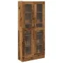 Aparador madera ingeniería madera envejecida 82,5x30,5x185 cm de , Aparadores - Ref: Foro24-3318720, Precio: 156,82 €, Descue...