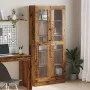 Aparador madera ingeniería madera envejecida 82,5x30,5x185 cm de , Aparadores - Ref: Foro24-3318720, Precio: 156,82 €, Descue...