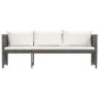 Set de muebles de jardín 6 pzas y cojines ratán sintético gris de vidaXL, Conjuntos de jardín - Ref: Foro24-313340, Precio: 3...
