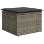 Set sofás jardín y cojines 8 pzas ratán sintético acacia gris by , Garden sets - Ref: Foro24-3327735, Price: 472,17 €, Discou...
