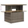 Set sofás jardín y cojines 7 pzas ratán sintético acacia gris von , Gartensets - Ref: Foro24-3327749, Preis: 601,82 €, Rabatt: %