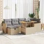 Set de sofás de jardín y cojines 8 piezas ratán sintético beige von , Gartensets - Ref: Foro24-3328116, Preis: 482,51 €, Raba...