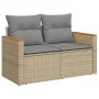 Set de sofás de jardín y cojines 8 piezas ratán sintético beige von , Gartensets - Ref: Foro24-3328116, Preis: 482,51 €, Raba...