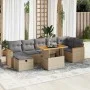 Juego de sofás jardín con cojines 5 pzas ratán sintético beige de , Conjuntos de jardín - Ref: Foro24-3328123, Precio: 531,86...