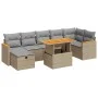 Juego de sofás jardín con cojines 5 pzas ratán sintético beige de , Conjuntos de jardín - Ref: Foro24-3328123, Precio: 531,86...