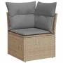 Juego de sofás jardín con cojines 5 pzas ratán sintético beige de , Conjuntos de jardín - Ref: Foro24-3328123, Precio: 531,86...