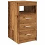 Cajonera de madera contrachapada madera vieja 40x50x76 cm de , Taquillas y armarios de almacenamiento - Ref: Foro24-856004, P...