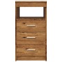 Cajonera de madera contrachapada madera vieja 40x50x76 cm von , Schließfächer und Lagerschränke - Ref: Foro24-856004, Preis: ...