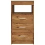 Cajonera de madera contrachapada madera vieja 40x50x76 cm de , Taquillas y armarios de almacenamiento - Ref: Foro24-856004, P...