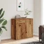 Aparador de madera contrachapada madera vieja 80x36x75 cm von , Sideboards - Ref: Foro24-856006, Preis: 89,18 €, Rabatt: %