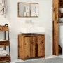 Juego de muebles de baño 2 piezas madera ingeniería envejecida by , Bathroom furniture - Ref: Foro24-856067, Price: 74,28 €, ...