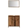 Juego de muebles de baño 2 piezas madera ingeniería envejecida by , Bathroom furniture - Ref: Foro24-856067, Price: 74,28 €, ...