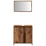 Juego de muebles de baño 2 piezas madera ingeniería envejecida von , Badezimmermöbel - Ref: Foro24-856067, Preis: 75,71 €, Ra...