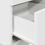 Mesilla de noche con 2 cajones blanca 36x36x68 cm de , Mesitas de noche - Ref: Foro24-858578, Precio: 62,17 €, Descuento: %