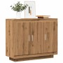 Aparador de madera de ingeniería roble artisan 92x35x75 cm von , Sideboards - Ref: Foro24-856865, Preis: 93,82 €, Rabatt: %