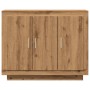 Aparador de madera de ingeniería roble artisan 92x35x75 cm von , Sideboards - Ref: Foro24-856865, Preis: 93,82 €, Rabatt: %