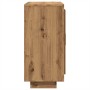 Aparador de madera de ingeniería roble artisan 92x35x75 cm von , Sideboards - Ref: Foro24-856865, Preis: 93,82 €, Rabatt: %