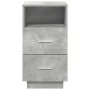 Mesilla de noche con 2 cajones gris cemento 36x36x68 cm de , Mesitas de noche - Ref: Foro24-858584, Precio: 55,42 €, Descuent...