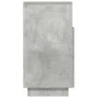 Mesilla de noche con 2 cajones gris cemento 36x36x68 cm de , Mesitas de noche - Ref: Foro24-858584, Precio: 55,42 €, Descuent...