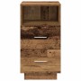 Mesilla de noche con 2 cajones madera vieja 36x36x68 cm de , Mesitas de noche - Ref: Foro24-858592, Precio: 60,14 €, Descuent...
