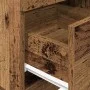 Mesilla de noche con 2 cajones madera vieja 36x36x68 cm by , Nightstands - Ref: Foro24-858592, Price: 59,21 €, Discount: %