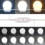 Tocador con luces LED madera envejecida 86,5x35x136 cm by , Tables - Ref: Foro24-857023, Price: 105,56 €, Discount: %