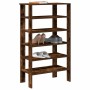 Zapatero madera contrachapada roble ahumado 61x32x105 cm de , Zapateros y organizadores de calzado - Ref: Foro24-859864, Prec...