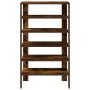 Zapatero madera contrachapada roble ahumado 61x32x105 cm de , Zapateros y organizadores de calzado - Ref: Foro24-859864, Prec...