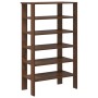Mueble zapatero madera contrachapada marrón roble 61x32x105 cm by , Shoe racks and shoe organizers - Ref: Foro24-859866, Pric...