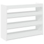 Mueble zapatero madera contrachapada blanco 80x25x62 cm de , Zapateros y organizadores de calzado - Ref: Foro24-859914, Preci...