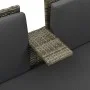 Set de muebles de jardín 3 pzas y cojines ratán sintético gris by vidaXL, Garden sets - Ref: Foro24-313128, Price: 218,05 €, ...